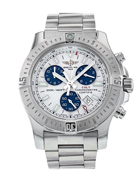 breitling colt 2 price|pre owned Breitling colt chronograph.